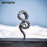 KUYOUTH Octopus Tentacle Ear Weight Hanger Gauges 8mm