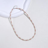 925 Sterling Silver Pearl Necklace For Women Jewelry On Neck Pearl Bead Choker