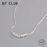 925 Silver Choker Necklace Ball Fine Jewelry Wedding Party Birthday Gift