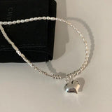 925 Silver Pearl Necklace Fine Jewelry Wedding Gift