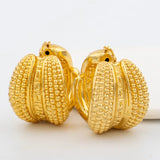 Ethiopia Dubai Big Earrings For Women 18k Hoop Earrings Party Brazil