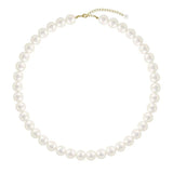 Glass Pearl Necklace European American Style
