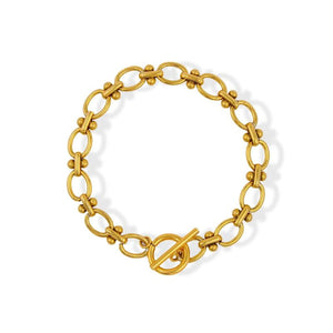 USENSET Stainless Steel Link Chain Necklace & Bracelet Set