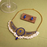 Vintage Crystal Water Drop Wedding Jewelry Set