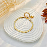 316L Stainless Steel Snake Chain Necklace Bracelets For Women Girl
