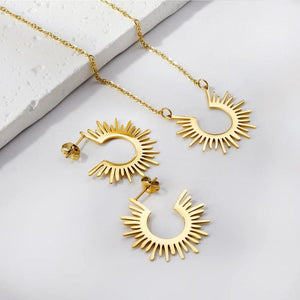 Stainless Steel Jewelry Set for Women