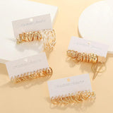 6 Pairs Big Drop Dangle Circle Earrings Set for Women