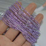 10pcs/Set Crystal Rhinestone Wedding Bracelets & Bangles