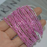 10pcs/Set Crystal Rhinestone Wedding Bracelets & Bangles