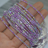 10pcs/Set Crystal Rhinestone Wedding Bracelets & Bangles