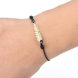 12pcs Butterfly Charms Bracelet Women Elastic Rope Chain Leaf Owl Bracelets
