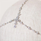 Boho Bridal Head Chain Leaf Forehead Headband Hair Jewelry for Women