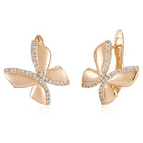 Butterfly Shape Earrings for Women 585 Jewelry