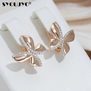 Butterfly Shape Earrings for Women 585 Jewelry