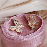 Butterfly Shape Earrings for Women 585 Jewelry