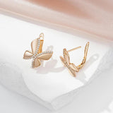 Butterfly Shape Earrings for Women 585 Jewelry