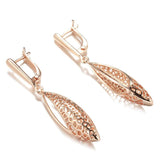 Ethnic Geometric Metal Pendant Earrings Dangle Jewelry