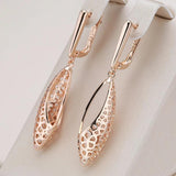 Ethnic Geometric Metal Pendant Earrings Dangle Jewelry