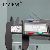 5 Pairs/Set S999 Sterling Silver Double-headed Ear Stick