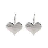 925 Vintage Heart Earrings For Women Jewelry Party Accessories