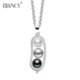 Freshwater Pearl Pendant Multi-Beads for Women Real Natural Pearl Jewelry