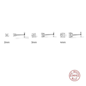 Elegant Zircon Stud Earrings