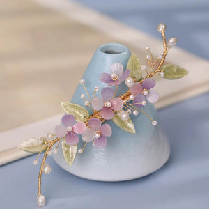 Chinese Hair Clips Hairpins For Women Pearl Fairy Hanfu Decor Headpiece
