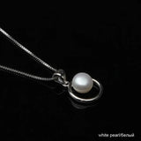 925 Sterling Silver Pearl Necklace for Women