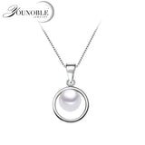 925 Sterling Silver Pearl Necklace for Women