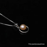 925 Sterling Silver Pearl Necklace for Women