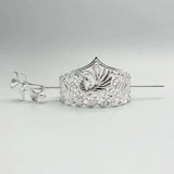 Plated Hair Crown Chinese Hanfu Headdress