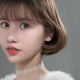 925 Silver Daisy Flower Stud Earrings, Birthday Jewelry