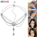 Crystal Forehead Jewelry Headband Romantic Bridal Hairband