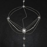 Crystal Forehead Jewelry Headband Romantic Bridal Hairband
