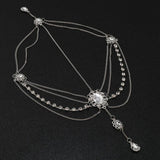 Crystal Forehead Jewelry Headband Romantic Bridal Hairband