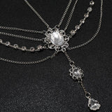 Crystal Forehead Jewelry Headband Romantic Bridal Hairband