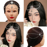 Crystal Forehead Jewelry Headband Romantic Bridal Hairband