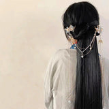Vintage Tassel Hair Clips Chinese Wedding Hair Accessories