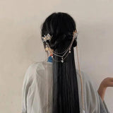 Vintage Tassel Hair Clips Chinese Wedding Hair Accessories