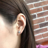 925 Sterling Silver Screw Earrings Hypoallergenic Studs