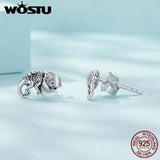 Chameleon Earrings 925 Sterling Silver Mini Stud Anniversary Party Jewelry