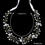 Pearl Crystal Women Headbands Wedding Hair Accessories Bride Tiaras Hairband
