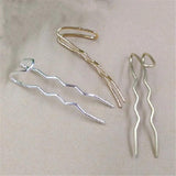 5pcs/lot Vintage Silver Hair Combs Hairpin Hairclips
