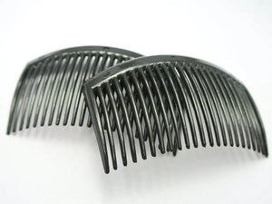 10 Plastic Hair Clips Side Combs Pin Barrettes 82X50mm for Ladies
