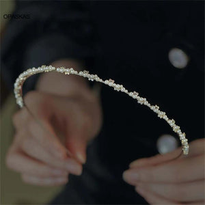 Beads Hairband Bowknot Hair Hoop Wedding Hair Accessories Fashion