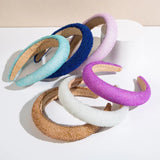 Colorful Beads Padded Hairband for Women Girls