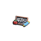 10pcs Blackboard Book Pen Resin Charms Earring DIY Jewelry
