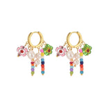 Women's Natural Pearl Tassel Earrings