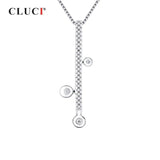 925 Silver Pearl Pendant Mounting with Zircon for Women