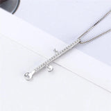 925 Silver Pearl Pendant Mounting with Zircon for Women